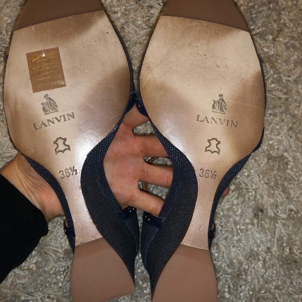 Authentic Lanvin Heels - Picture 4 of 6